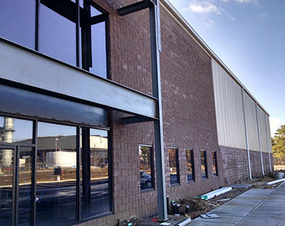 MS PACKAGING FRONT BUILDING CONSTRUCTION