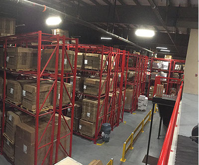 WAREHOUSE CORRUGATED RACKING