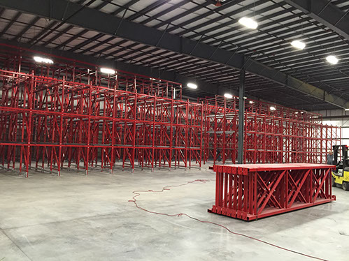 MS PACKAGING RACKING DURING CONSTRUCTION