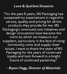 LOVE & QUICHES CUSTOMER TESTIMONIAL